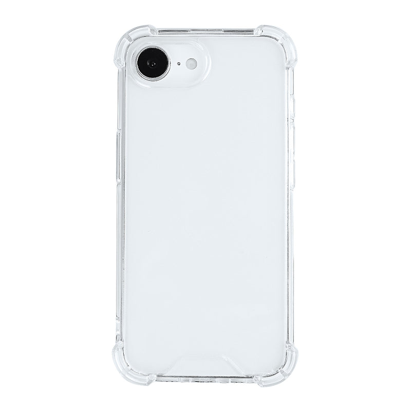 Rixus Anti-Burst Case For iPhone 16e Transparent