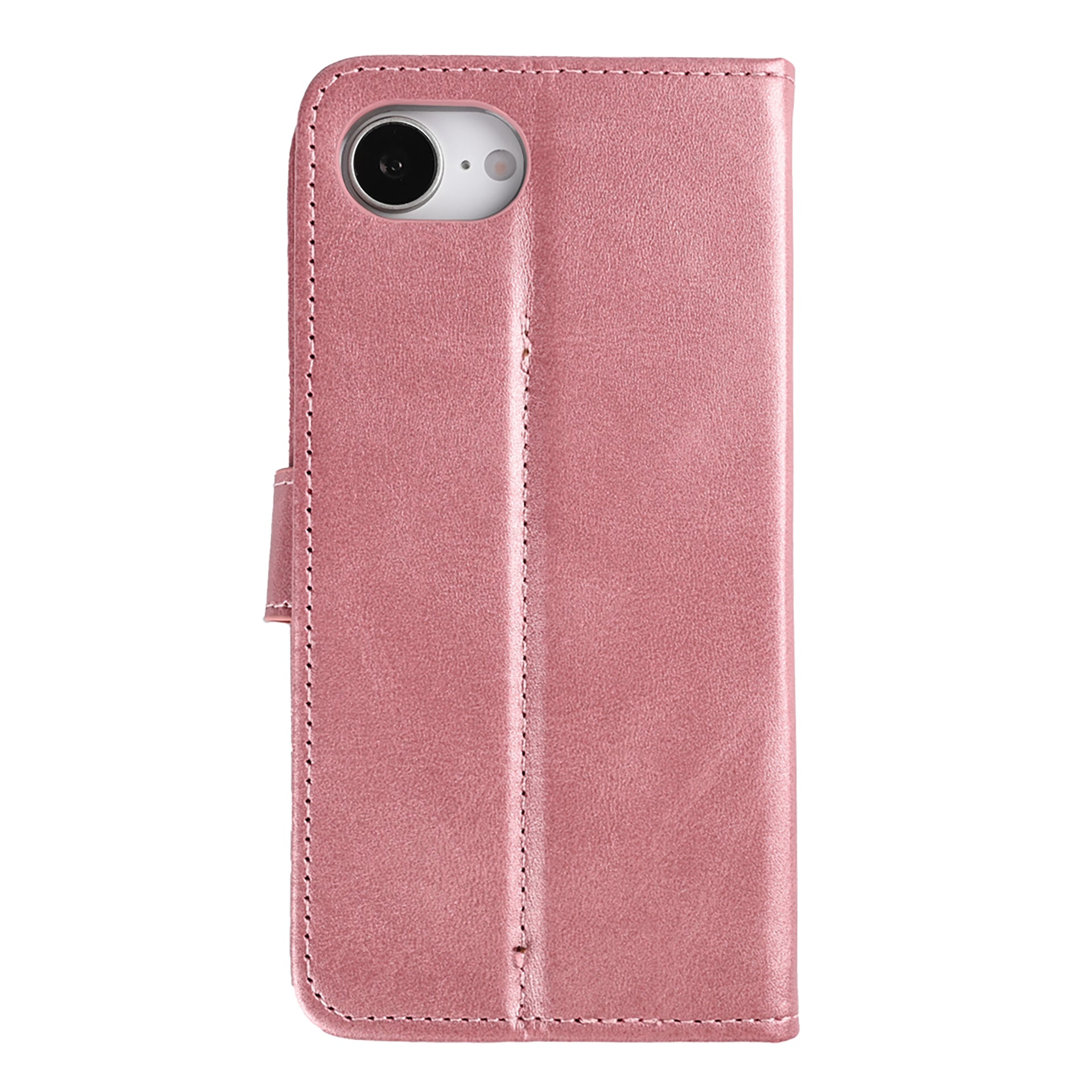Rixus Bookcase For Apple iPhone 16e, 17e Pink