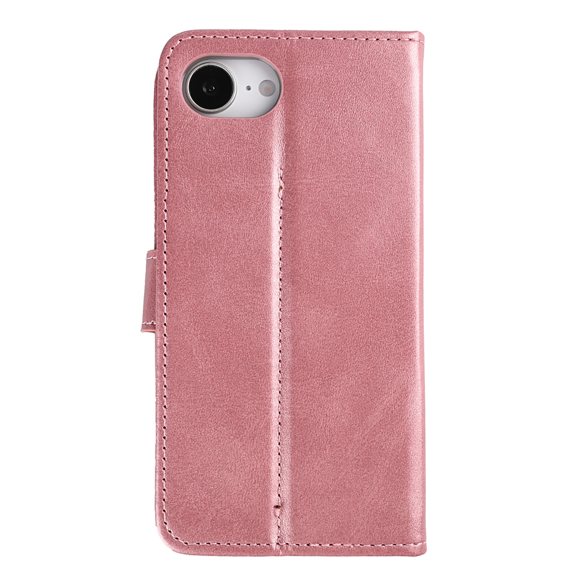 Rixus Bookcase For Apple iPhone 16e, 17e Pink