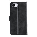 Rixus Bookcase For Apple iPhone 16e, 17e Black
