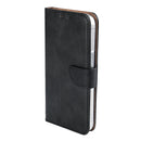 Rixus Bookcase For Apple iPhone 16e, 17e Black