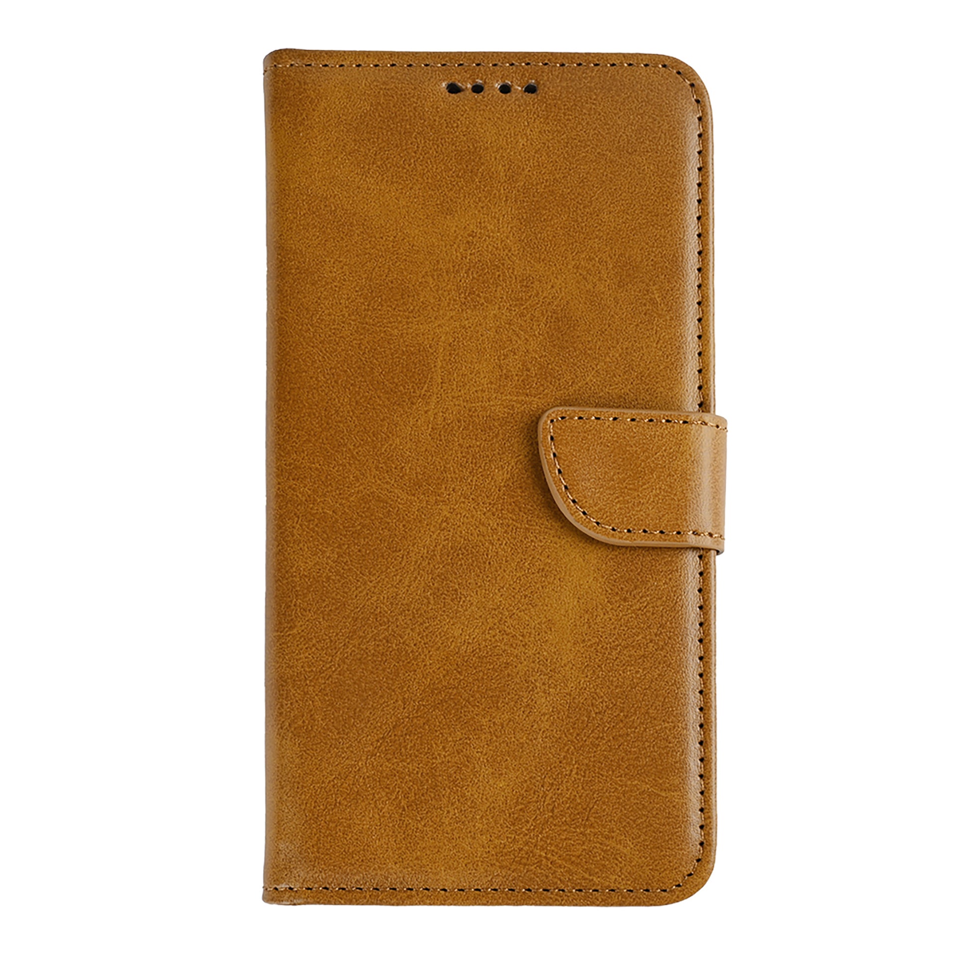 Rixus Bookcase For Apple iPhone 16e, 17e Light Brown