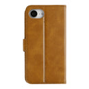 Rixus Bookcase For Apple iPhone 16e, 17e Light Brown