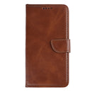 Rixus Bookcase For Apple iPhone 16e, 17e Brown