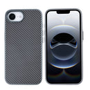Rixus Mag Carbon With MagSafe For Apple iPhone 16e Titanium Grey