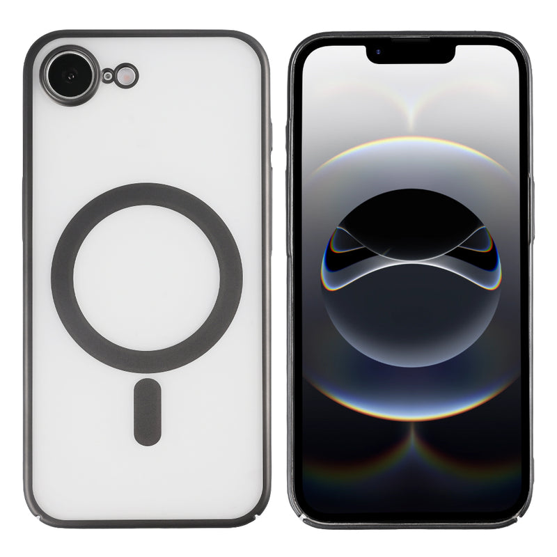Rixus Instinct Mag Case For iPhone 16e Black
