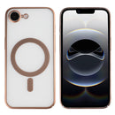Rixus Instinct Mag Case For Apple iPhone 16e, 17e Desert Titanium