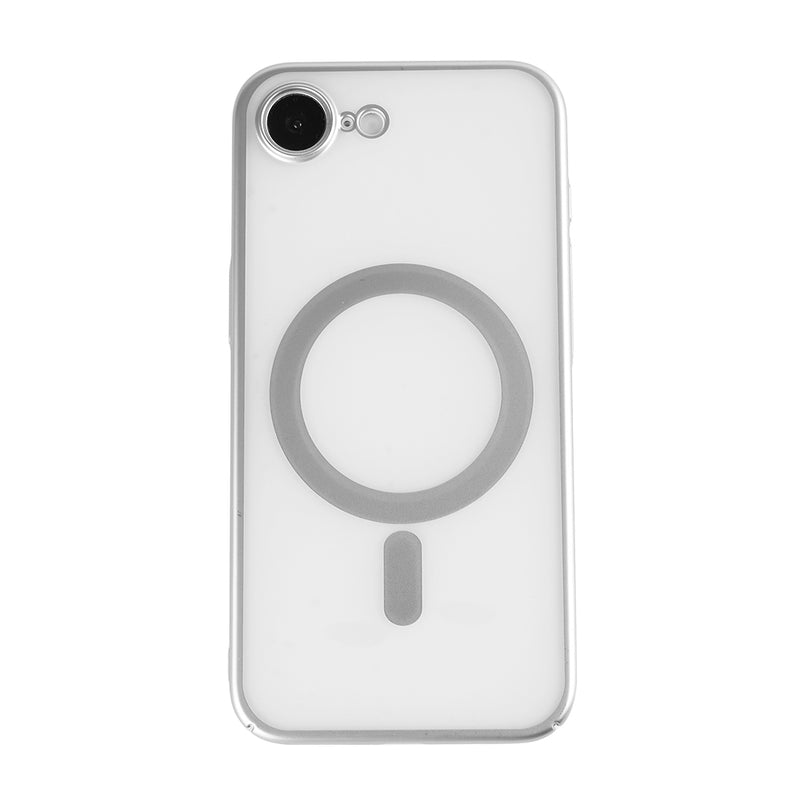 Rixus Instinct Mag Case For iPhone 16e Silver