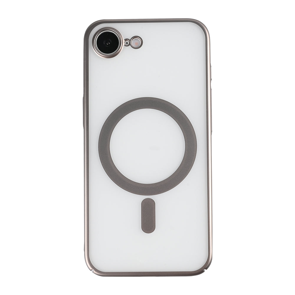 Rixus Instinct Mag Case For Apple iPhone 16e, 17e Titanium Grey
