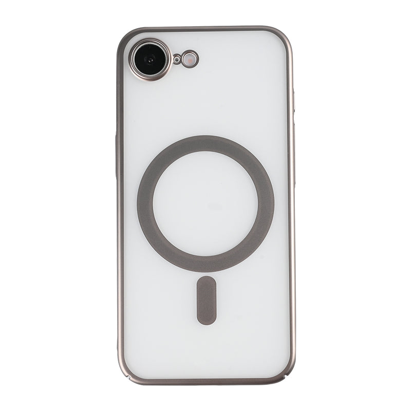 Rixus Instinct Mag Case For iPhone 16e Titanium Grey