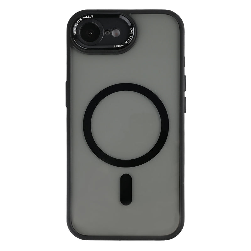 Rixus Classic 04 Case With MagSafe For iPhone 16e Black