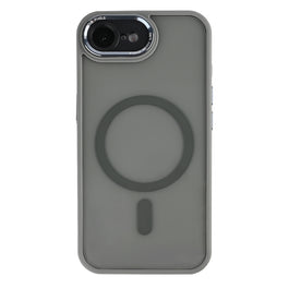 Rixus Classic 04 Case With MagSafe Compatible For Apple iPhone 16e Grey