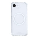 Rixus Armor-X Anti Shock Case With MagSafe Compatible For Apple iPhone 16e, 17e Transparent