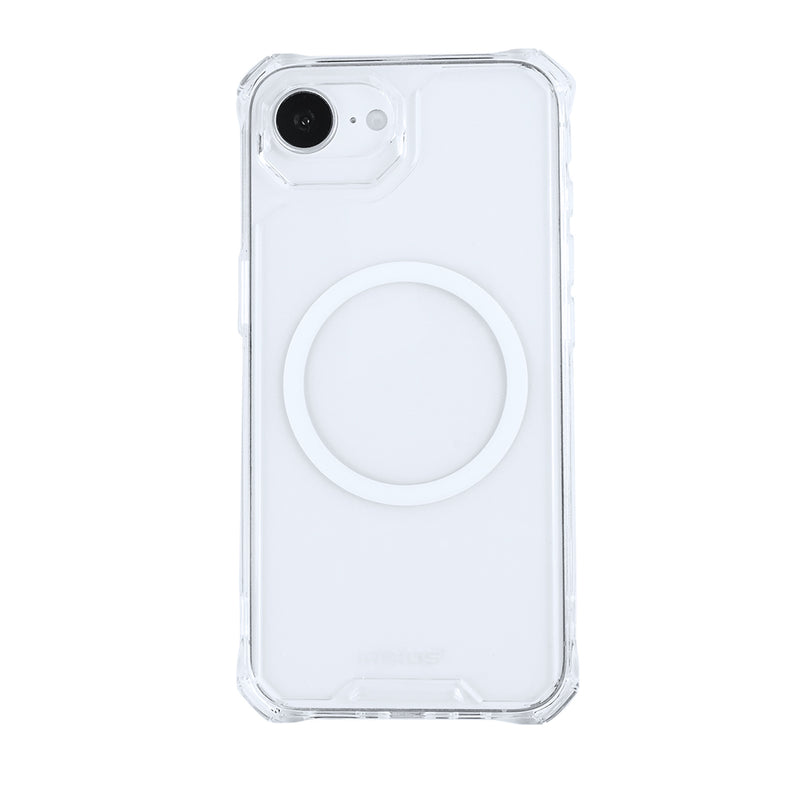 Rixus Armor-X Anti Shock Case With MagSafe For iPhone 16e Transparent
