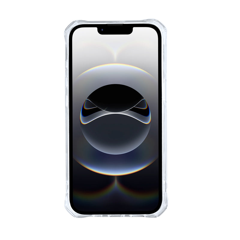 Rixus Armor-X Anti Shock Case With MagSafe For iPhone 16e Transparent
