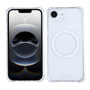 Rixus Armor-X Anti Shock Case With MagSafe Compatible For Apple iPhone 16e, 17e Transparent