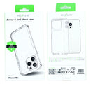 Rixus Armor-X Anti Shock Case With MagSafe Compatible For Apple iPhone 16e, 17e Transparent