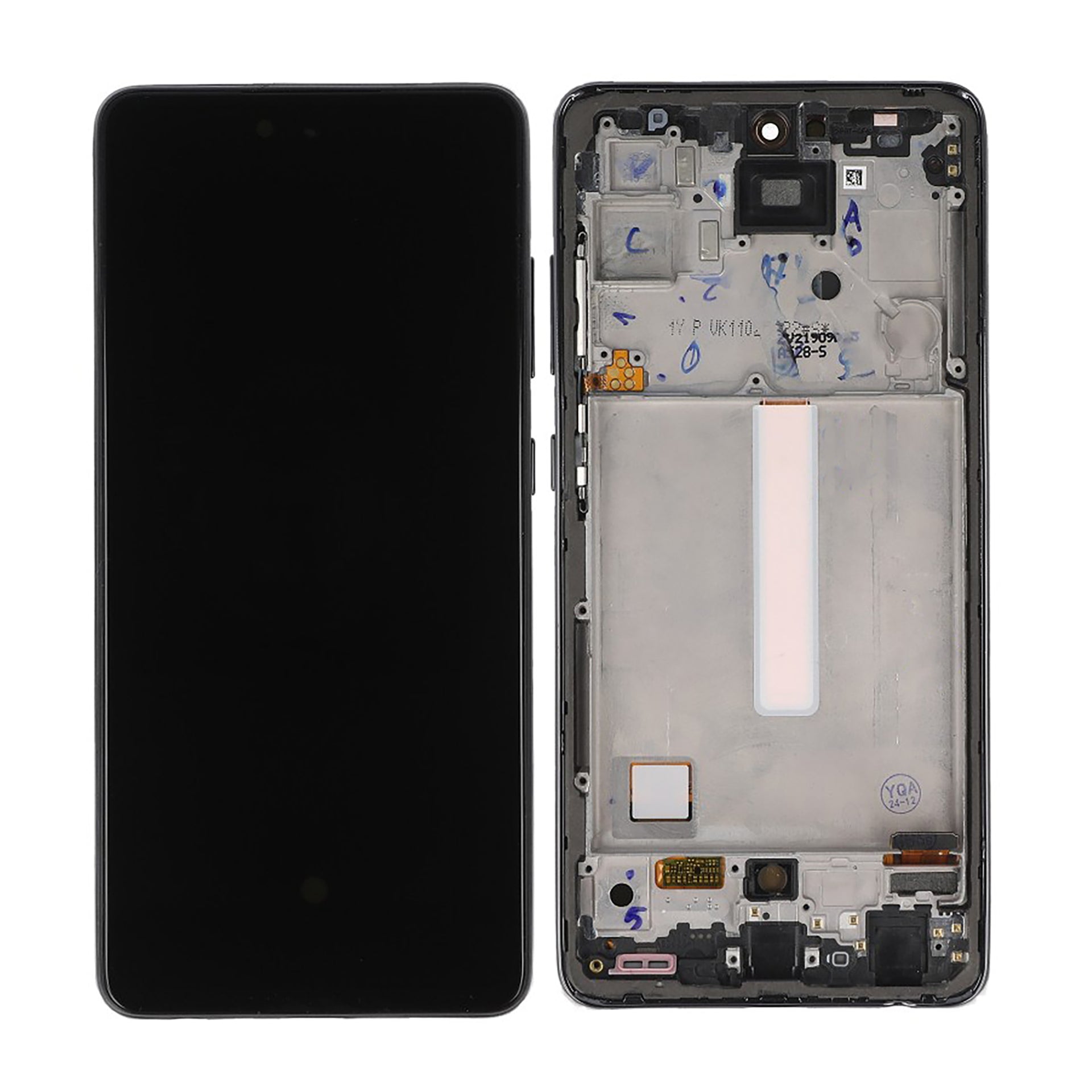 Samsung Galaxy A52 4G A525F, 5G A526B Display And Digitizer With Frame Awesome Black In-Cell