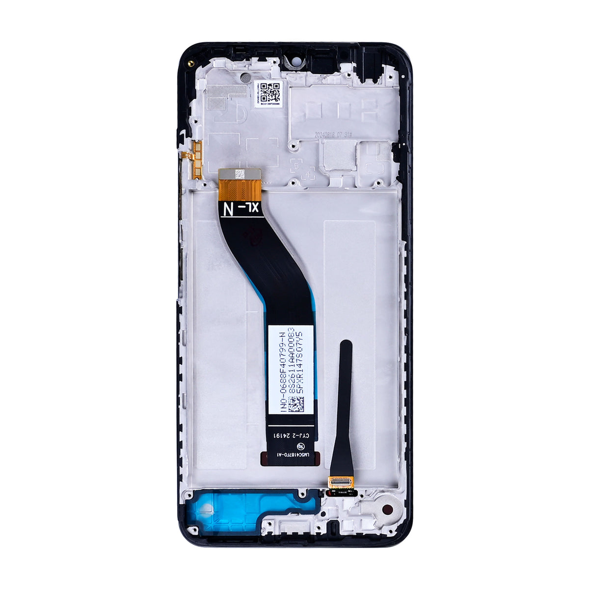 Xiaomi Redmi 14C 4G, 14C 5G, Poco C75, A3 Pro Display And Digitizer With Frame Midnight Black Service Pack