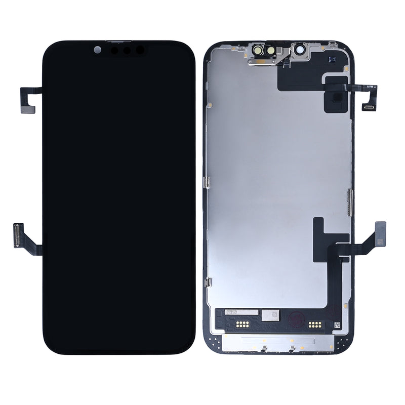 For iPhone 14 Display With Proximity Sensor Flex Pulled