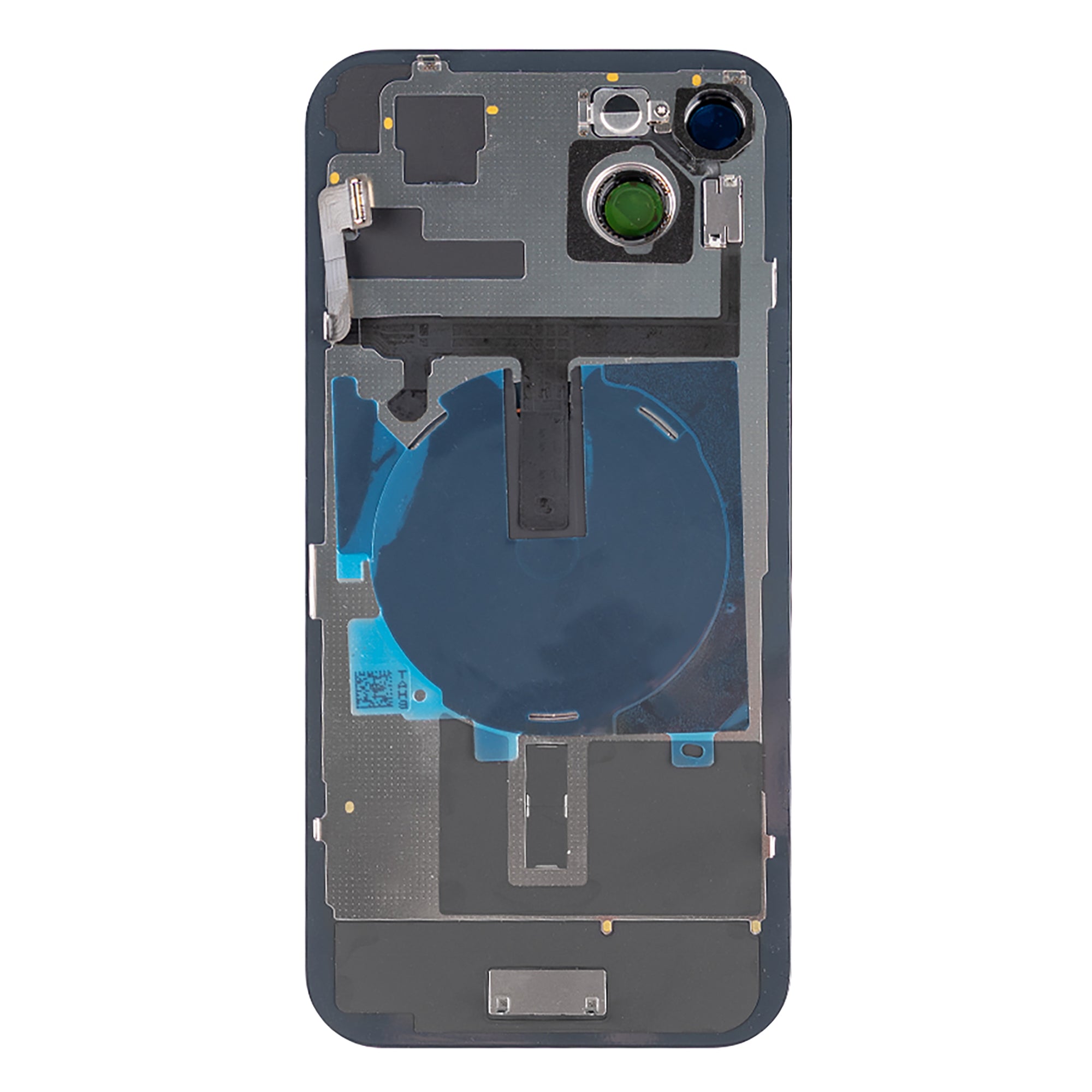For Apple iPhone 15 Back Glass With NFC, Enlarged Camera Frame Pink Compatible