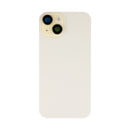 For Apple iPhone 15 Back Glass With NFC, Enlarged Camera Frame Yellow Compatible