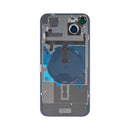 For iPhone 15 Plus Extra Glass With NFC, Enlarged Camera Frame Green