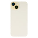 For Apple iPhone 15 Plus Back Glass With NFC, Enlarged Camera Frame Yellow Compatible