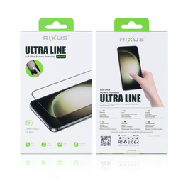 Rixus Clear HD Ultra Line Tempered Glass For Samsung Galaxy S25 Edge
