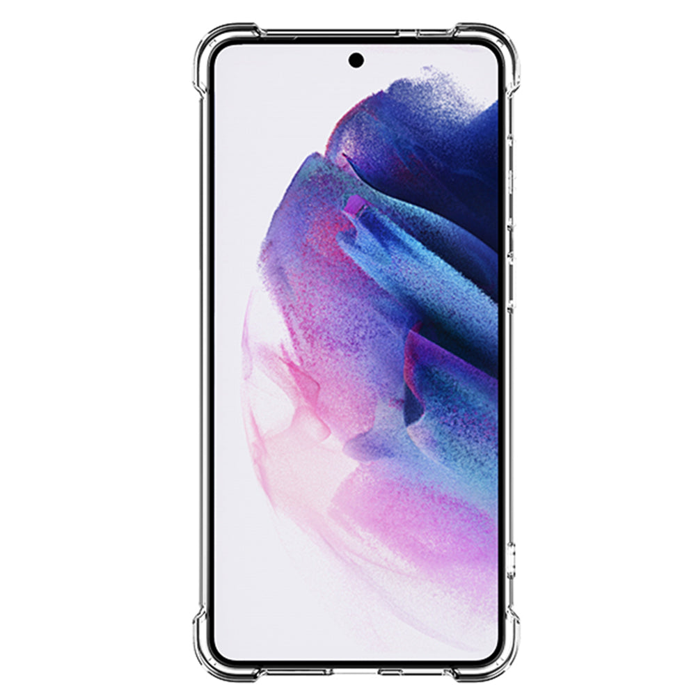 Rixus Anti-Burst Case For Samsung Galaxy S25 Edge Transparent