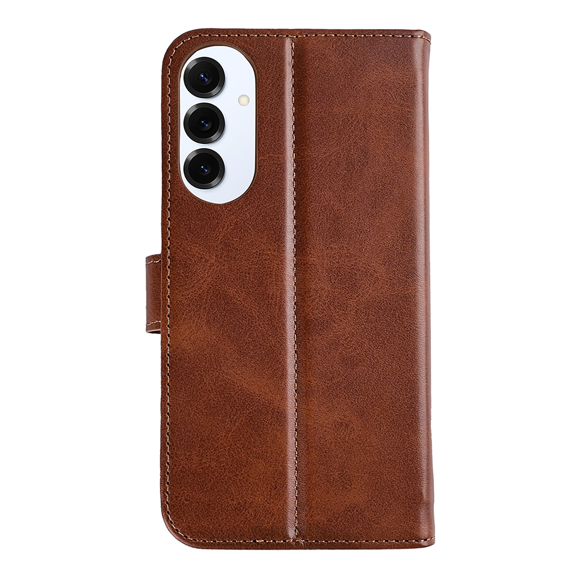 Rixus Bookcase For Samsung Galaxy S25 Edge Brown