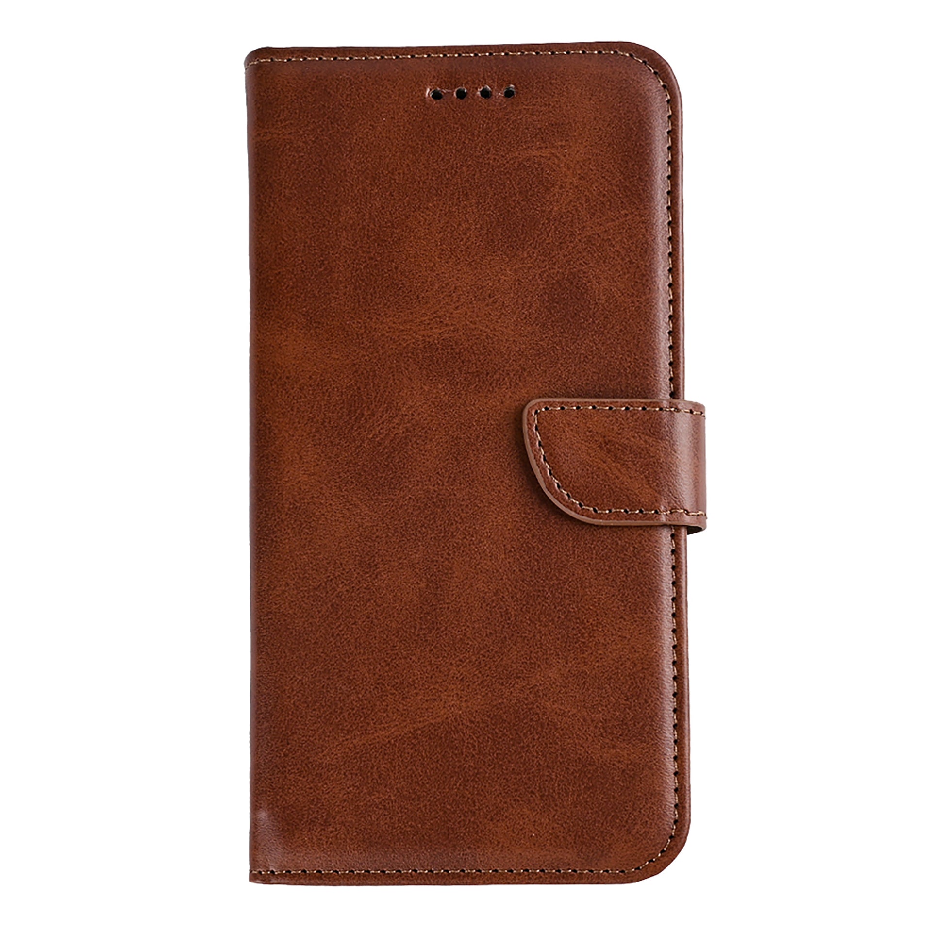 Rixus Bookcase For Samsung Galaxy S25 Edge Brown