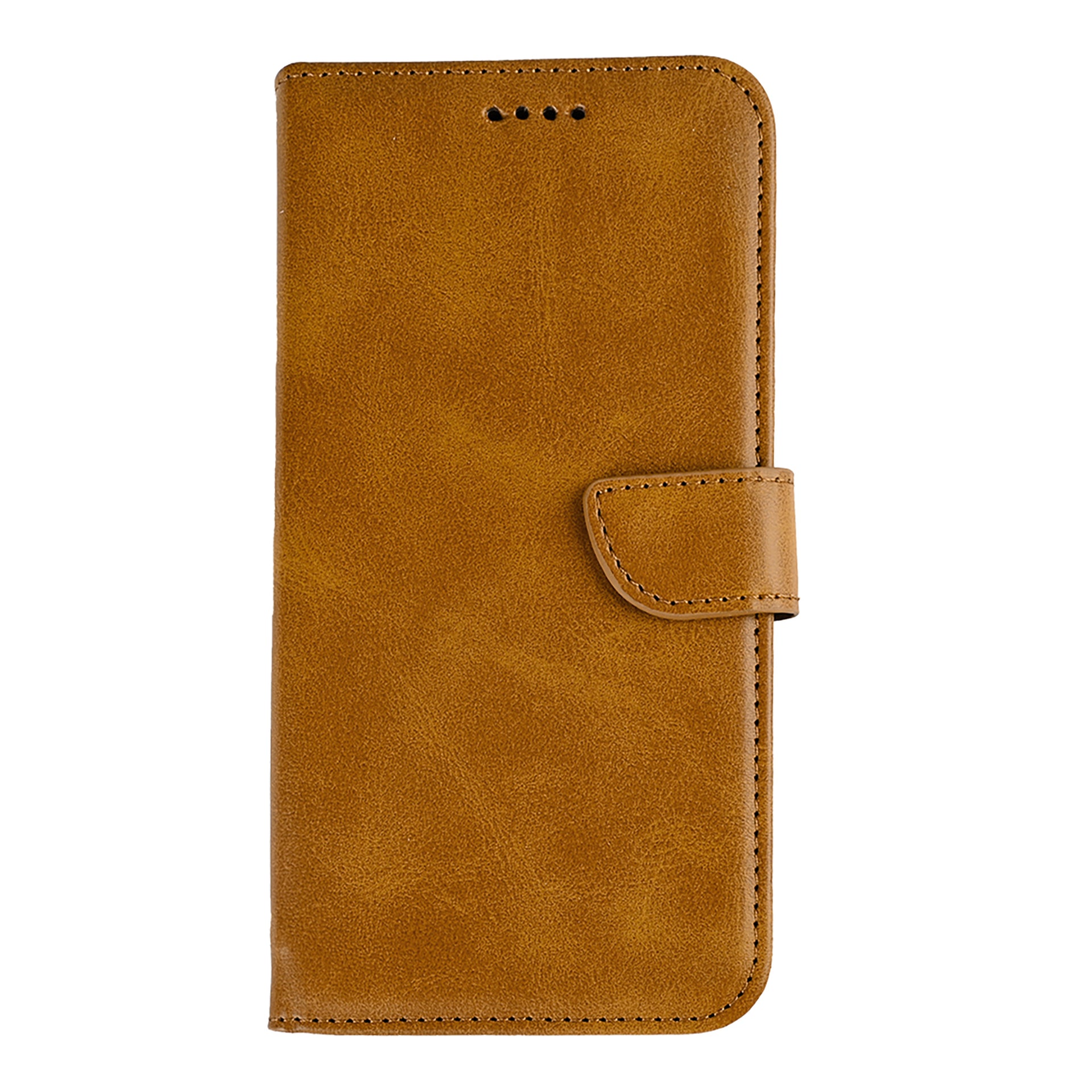 Rixus Bookcase For Samsung Galaxy S25 Edge Light Brown