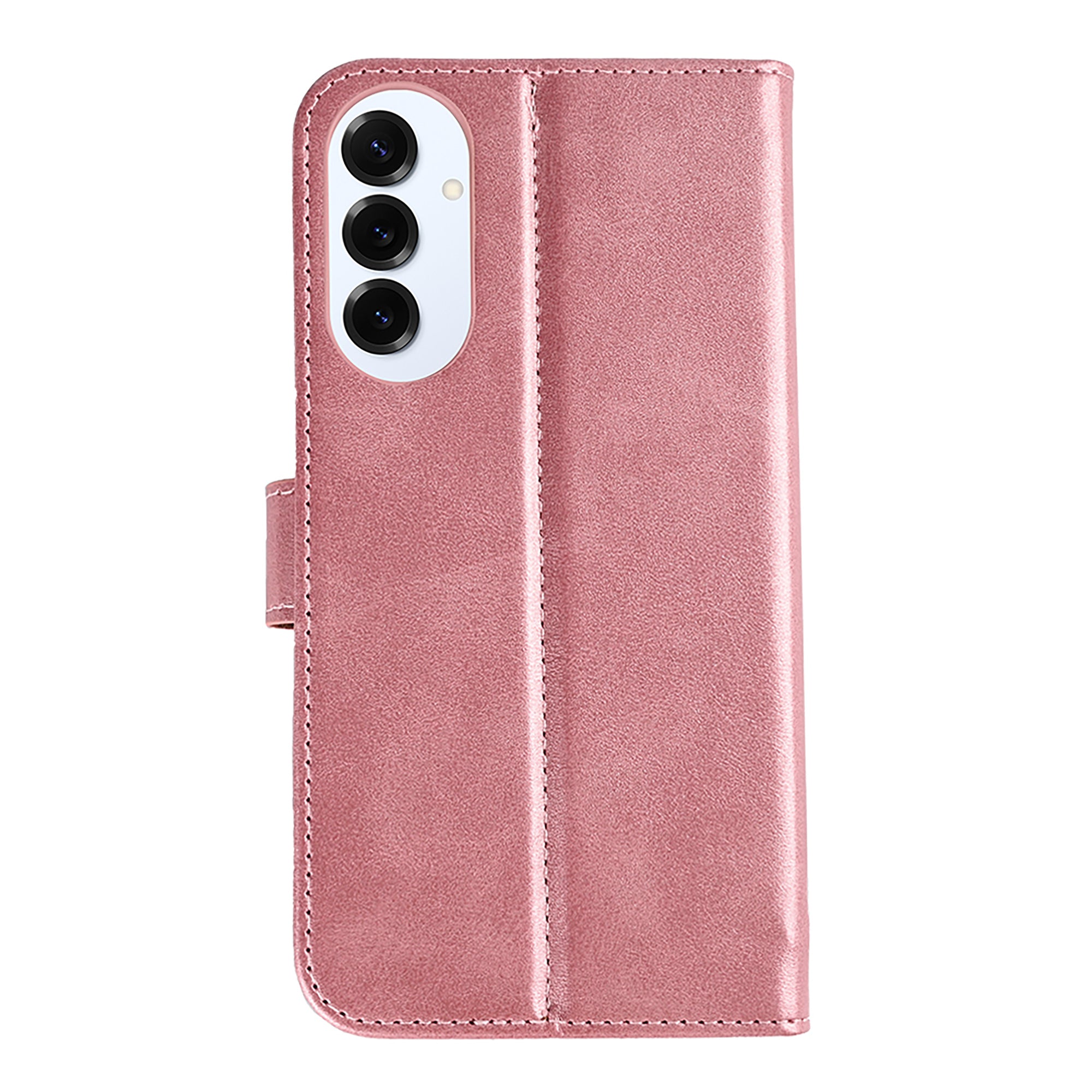 Rixus Bookcase For Samsung Galaxy S25 Edge Pink