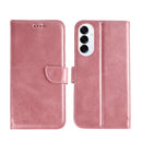 Rixus Bookcase For Samsung Galaxy S25 Edge Pink