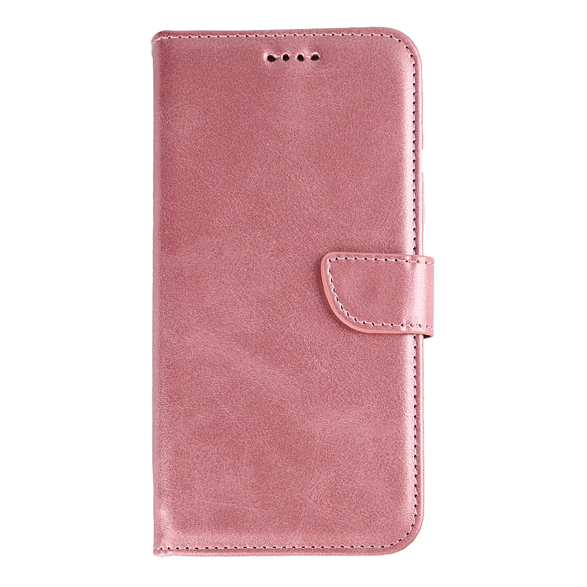 Rixus Bookcase For Samsung Galaxy S25 Edge Pink