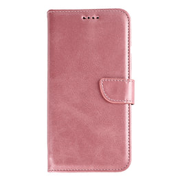 Rixus Bookcase For Samsung Galaxy S25 Edge Pink