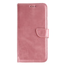 Rixus Bookcase For Samsung Galaxy S25 Edge Pink