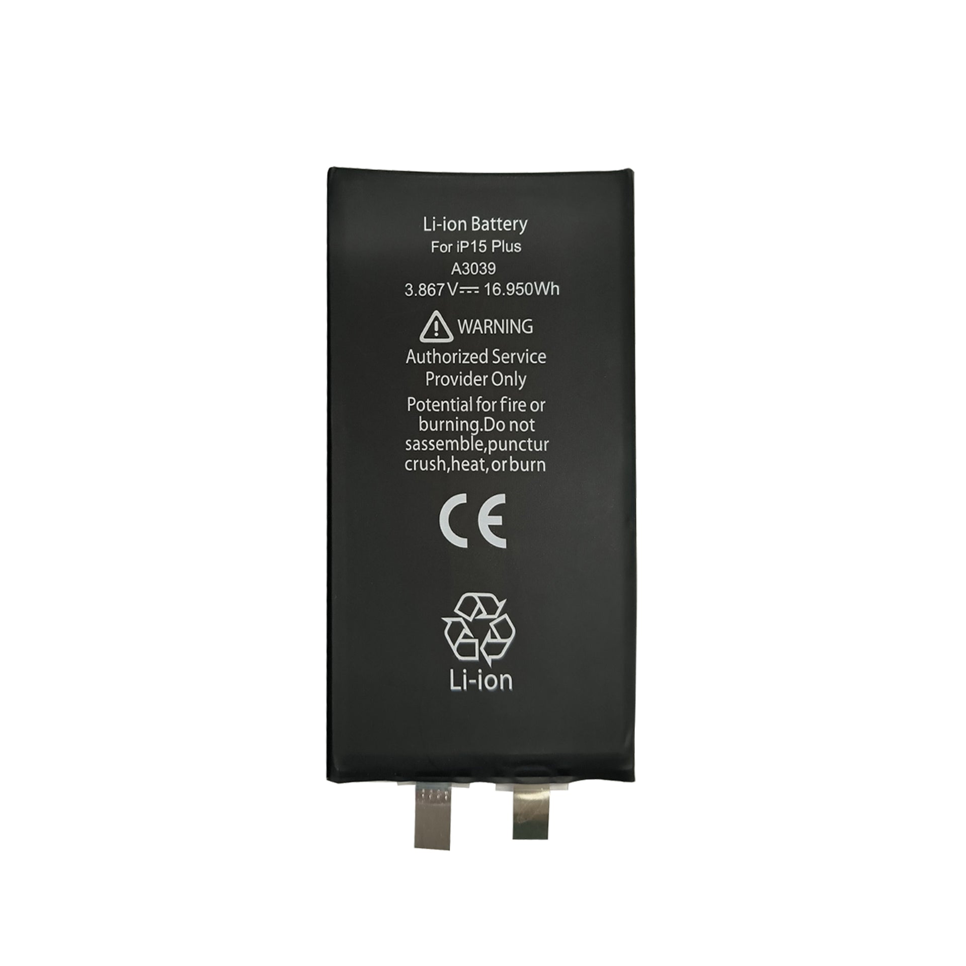 For Apple iPhone 15 Plus Battery (Spot Welding Required) No BMS/IC OEM