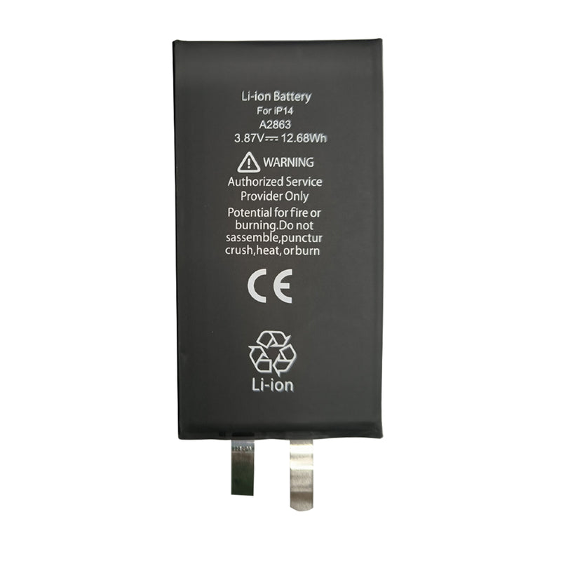 For iPhone 14 Battery (Spot Welding Required) 3279mAh No BMS / IC