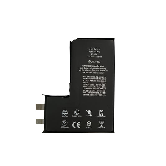 For Apple iPhone 14 Pro Battery (Spot Welding Required) No BMS/IC OEM