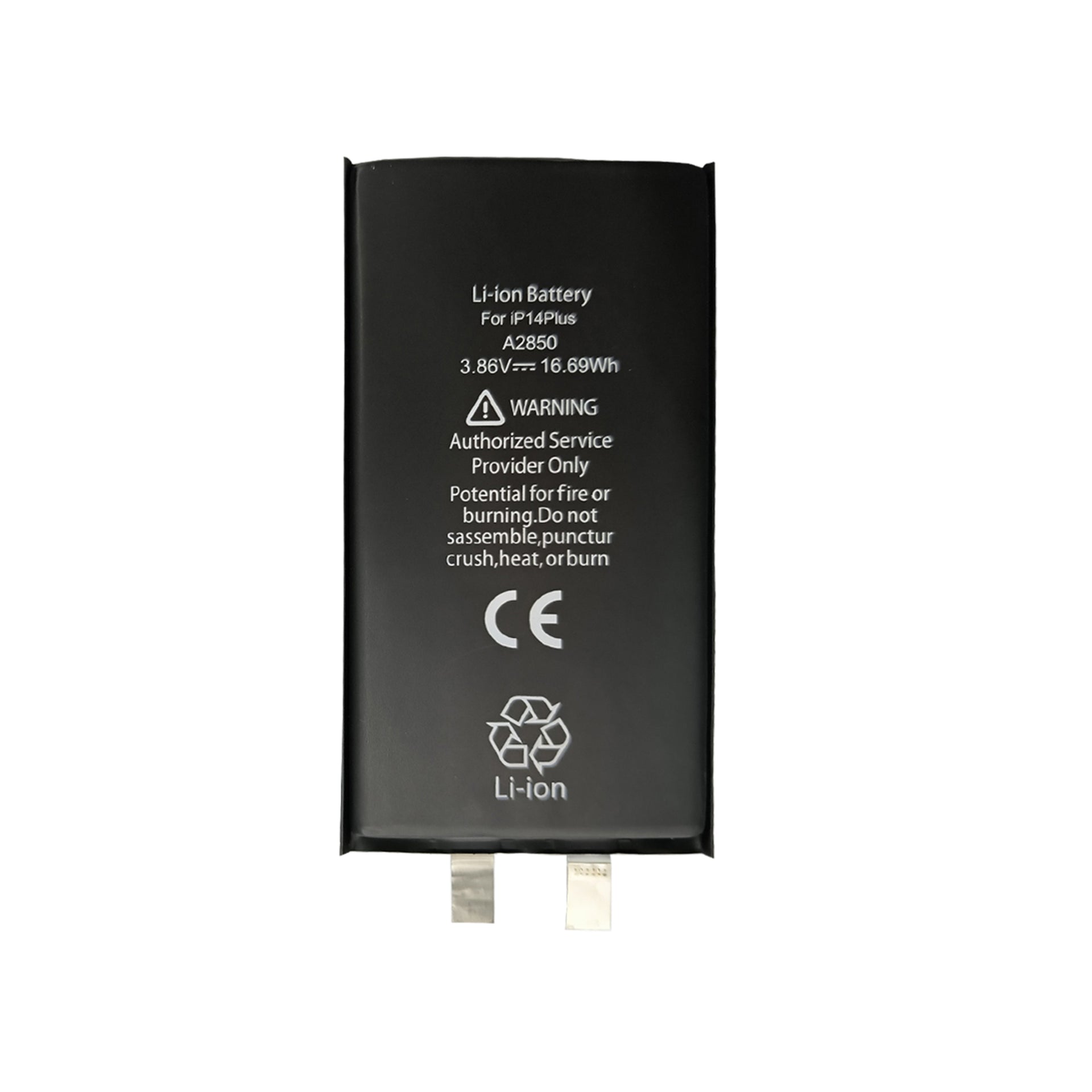 For Apple iPhone 14 Plus Battery (Spot Welding Required) No BMS/IC OEM