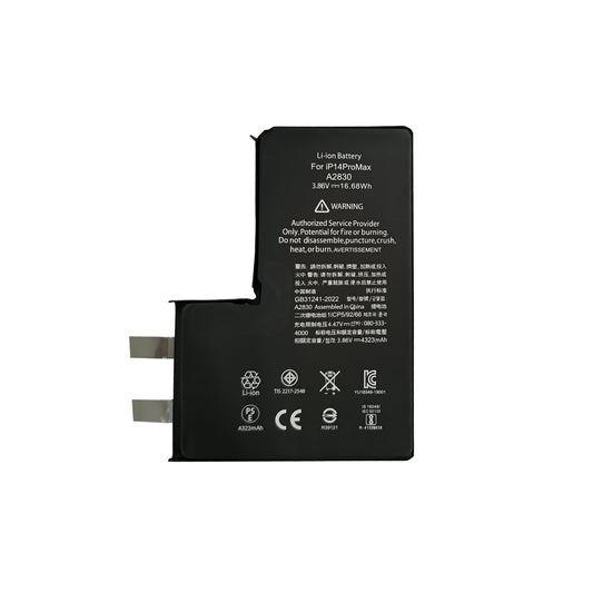 For Apple iPhone 14 Pro Max Battery (Spot Welding Required) No BMS/IC OEM