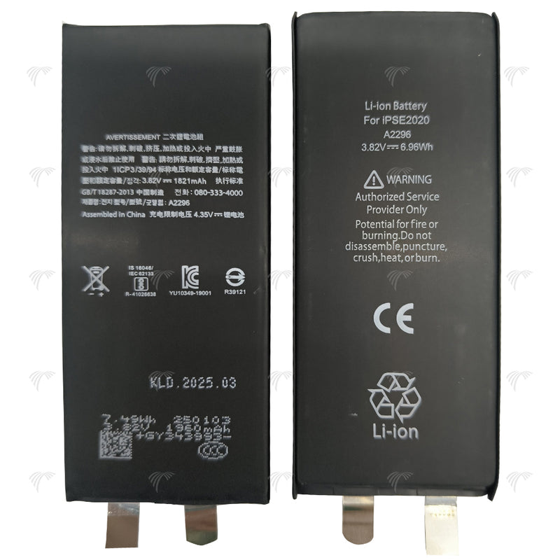For iPhone SE (2020) Battery (Spot Welding Required) 1821mAh No BMS / IC