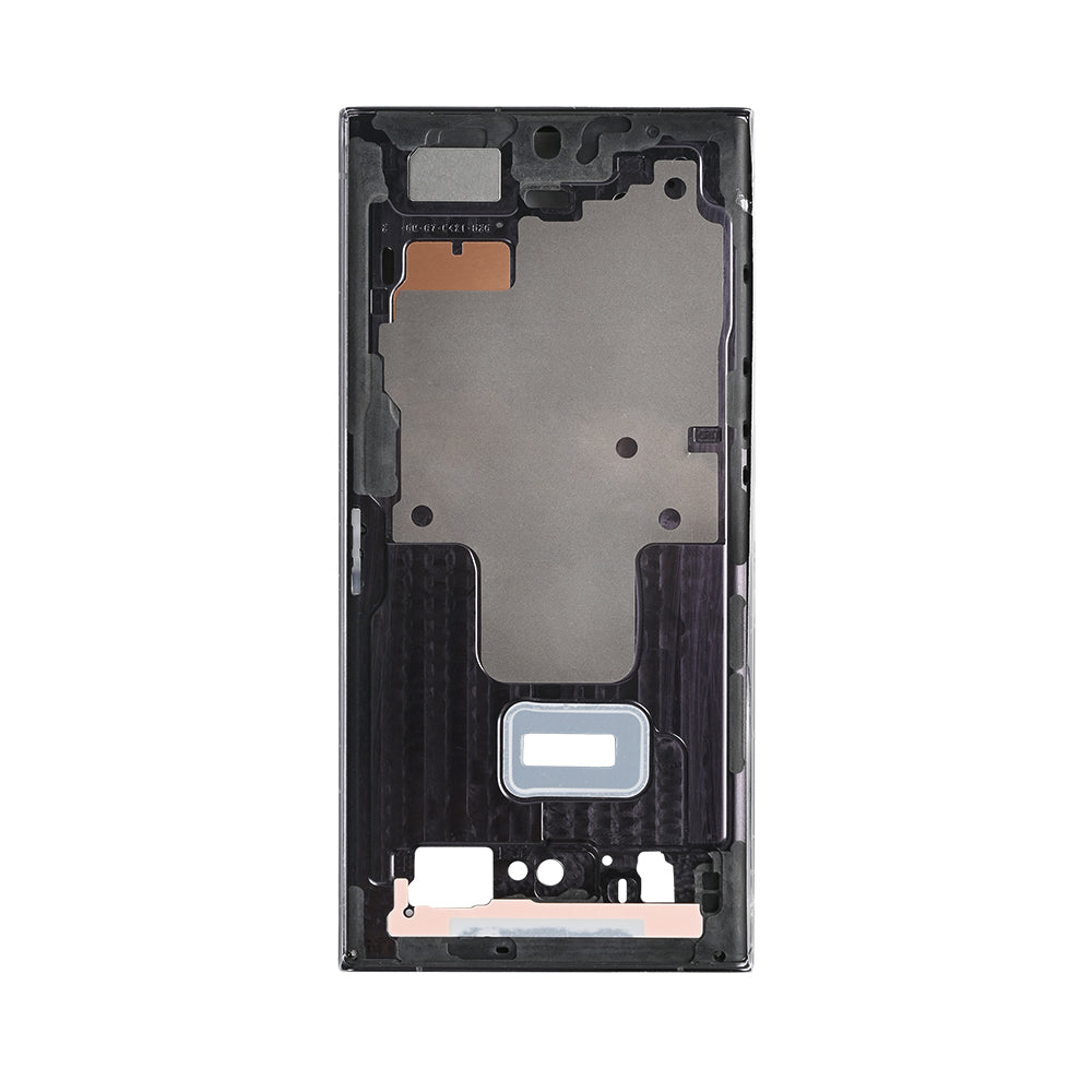 Samsung Galaxy S23 Ultra S918B Middle Frame Graphite, Red OEM