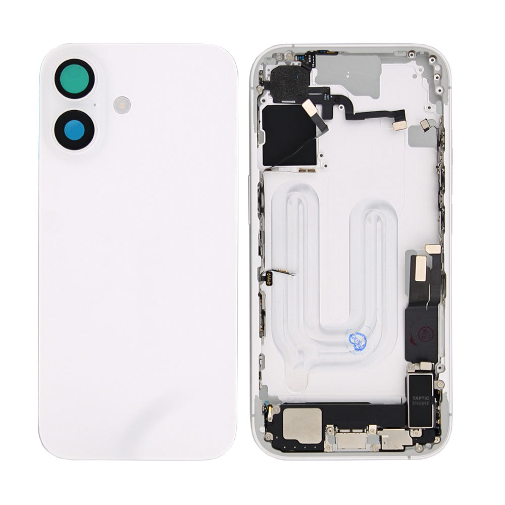 For Apple iPhone 16 Housing With Small Parts White OEM