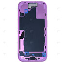 For iPhone 16 Complete Housing Incl. All Small Parts Without Battery And Back Camera Pink