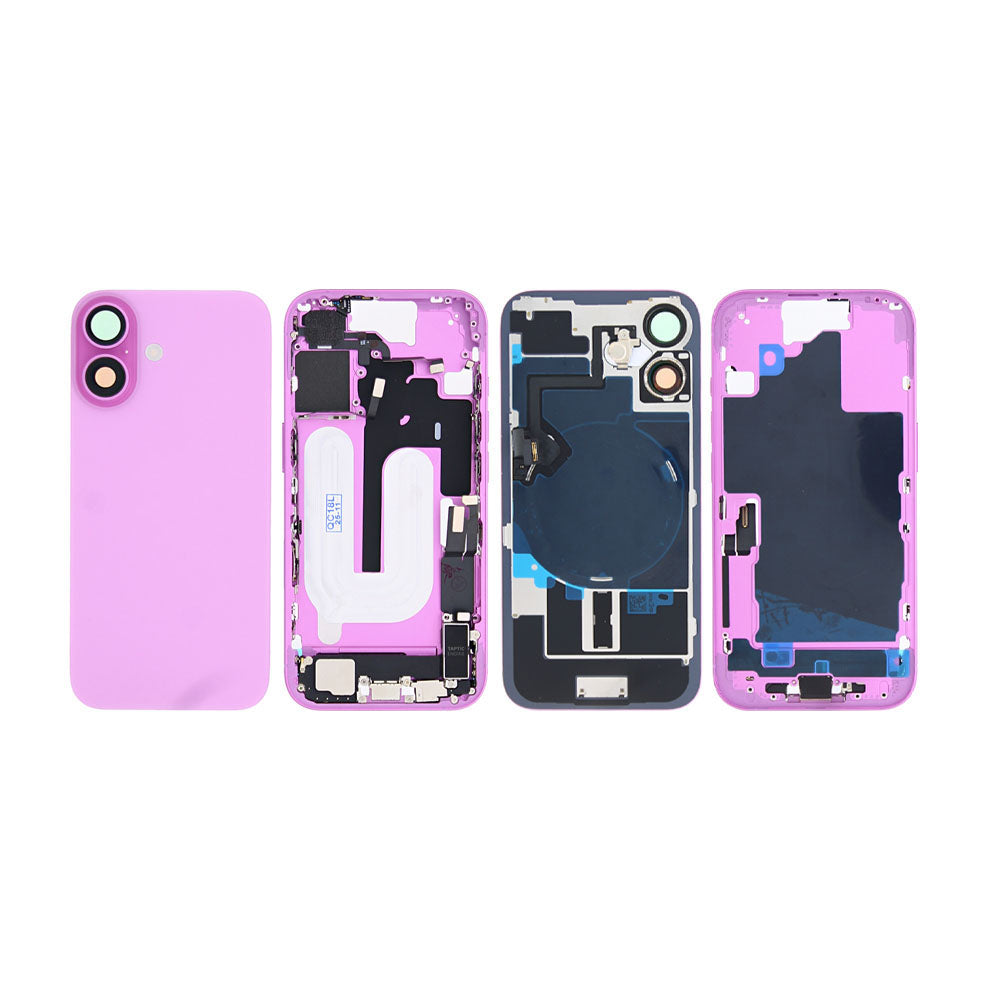 For Apple iPhone 16 Housing With Small Parts Pink OEM