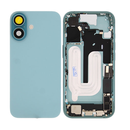 For Apple iPhone 16 Housing With Small Parts Teal OEM