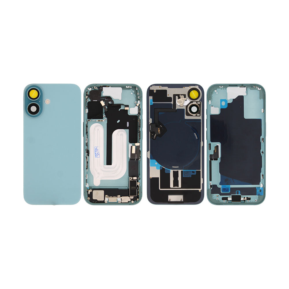 For Apple iPhone 16 Housing With Small Parts Teal OEM